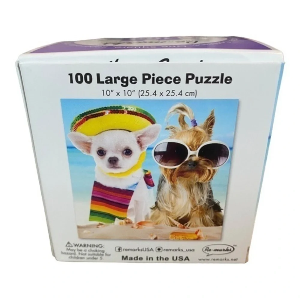 Small 100 piece‎ Dog Puzzle
